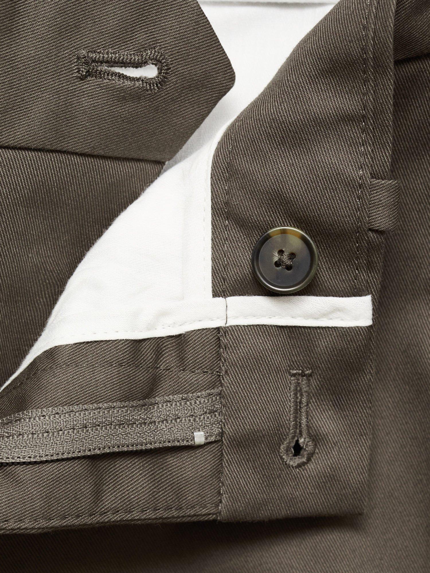 Product image 8 of 8, which shows Mango Dublino Straight Leg Chinos, Dark Brown, 30