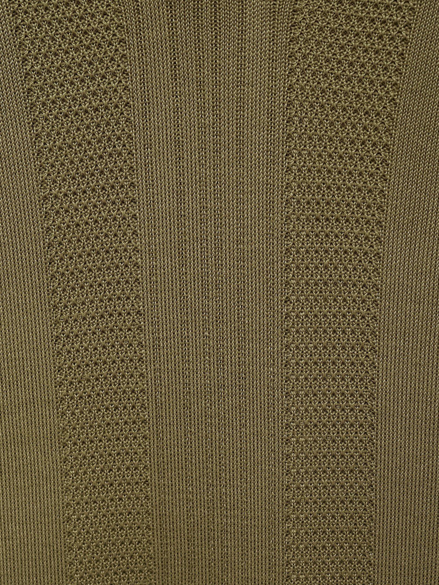 Product image 5 of 8, which shows Mango Manfio Polo Shirt, Khaki, S