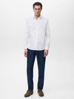Mango Play Cotton Regular Fit Shirt - view 2, White
