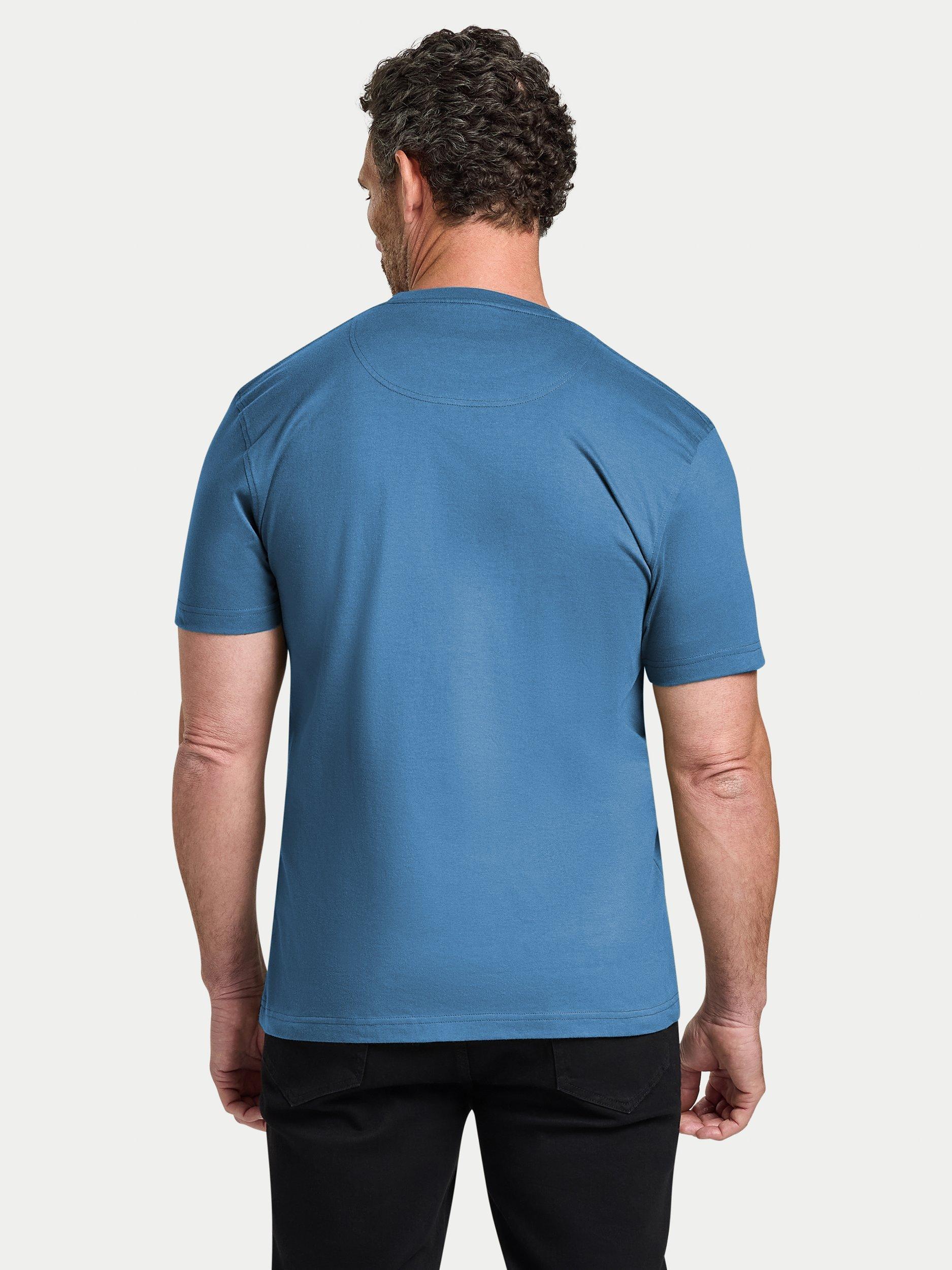 Product image 3 of 5, which shows Raging Bull Classic T-Shirt, Denim Blue, S