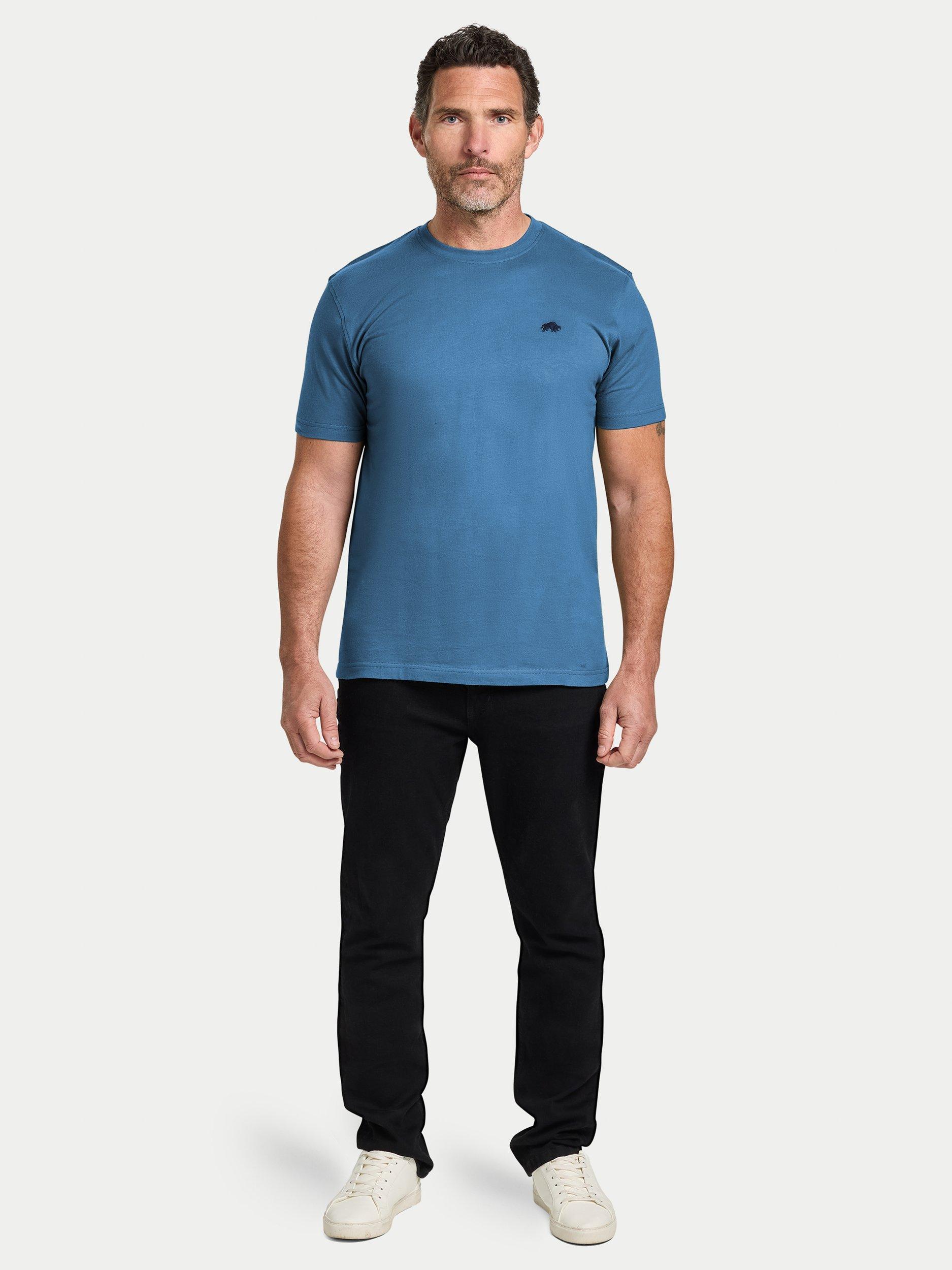 Product image 5 of 5, which shows Raging Bull Classic T-Shirt, Denim Blue, S