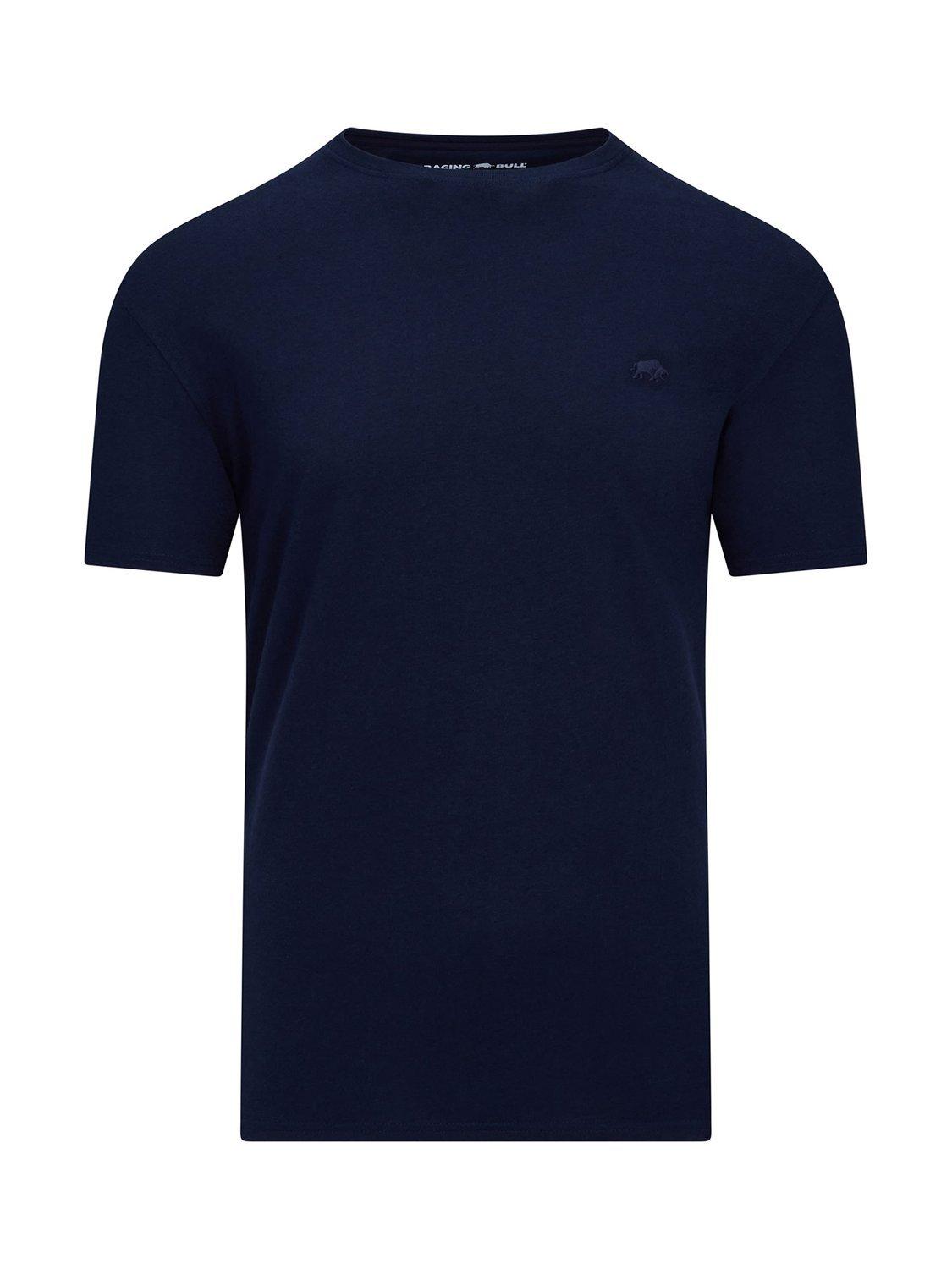 Product image 2 of 5, which shows Raging Bull Classic T-Shirt, Navy, S