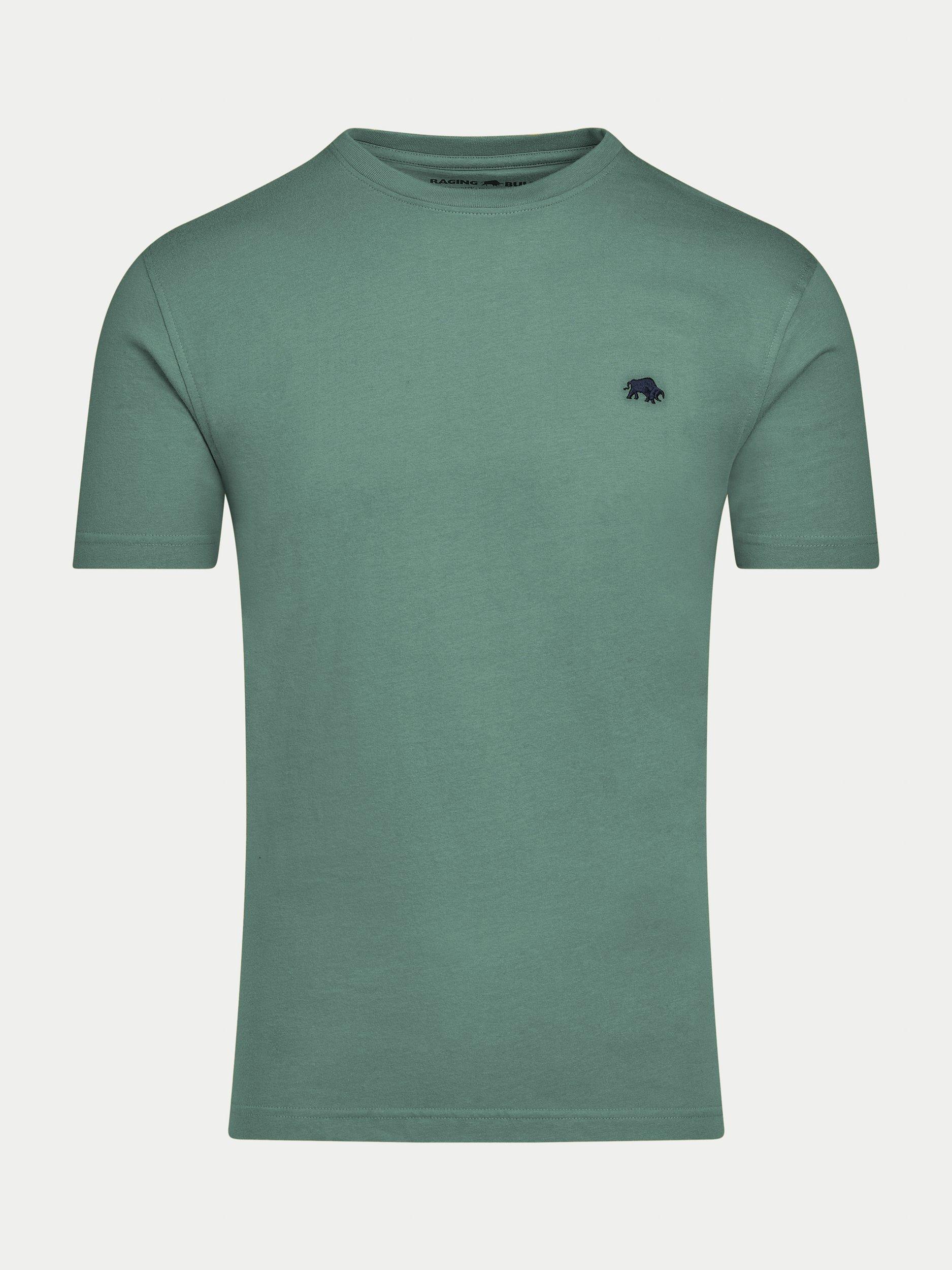 Product image 2 of 5, which shows Raging Bull Classic T-Shirt, Green Marl, S