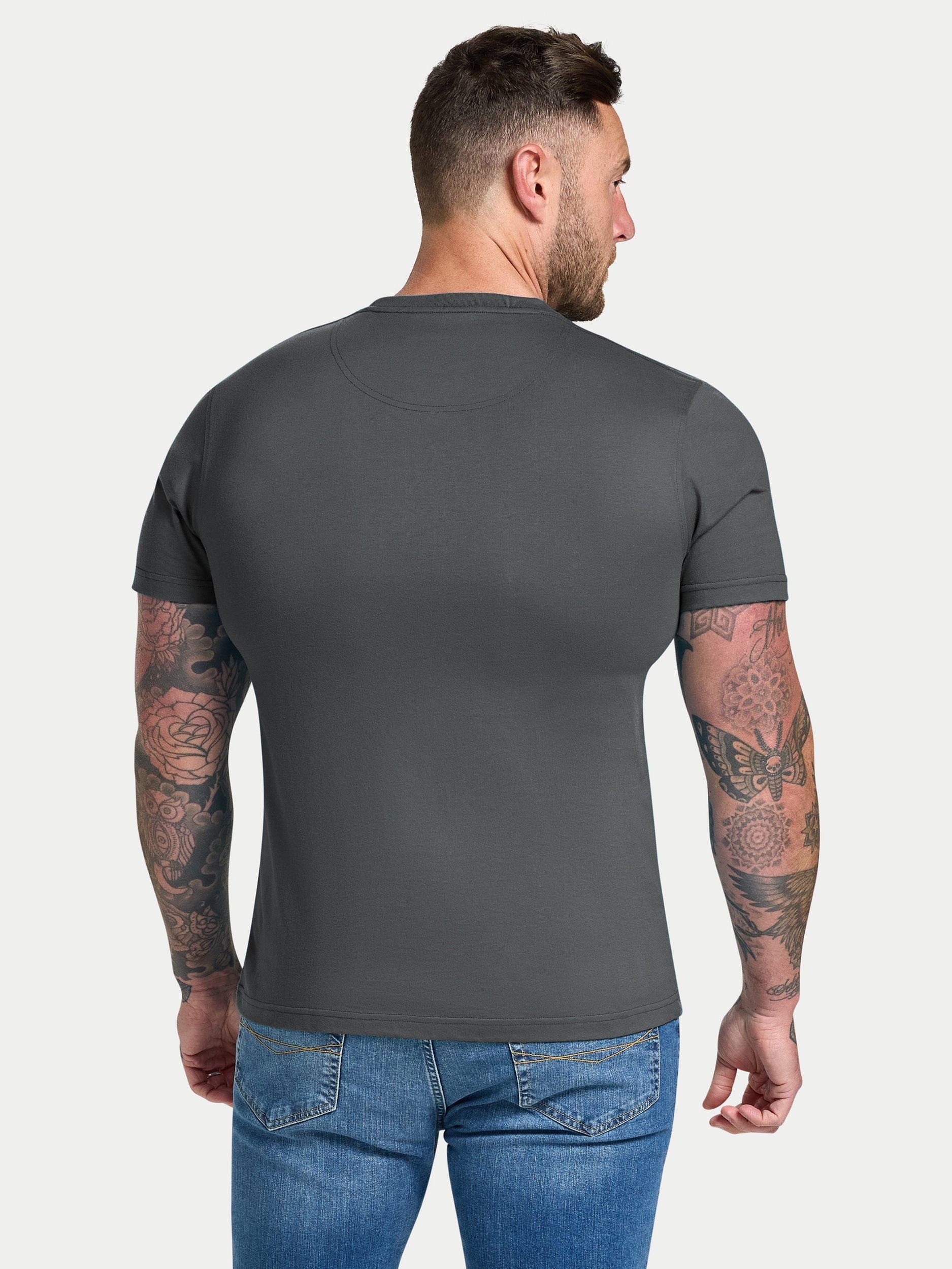 Product image 3 of 5, which shows Raging Bull Classic T-Shirt, Charcoal, S