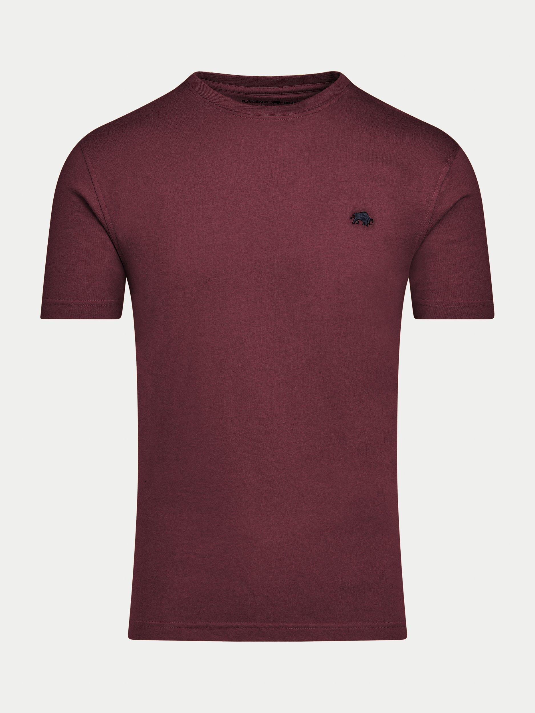 Product image 2 of 5, which shows Raging Bull Classic T-Shirt, Claret, S