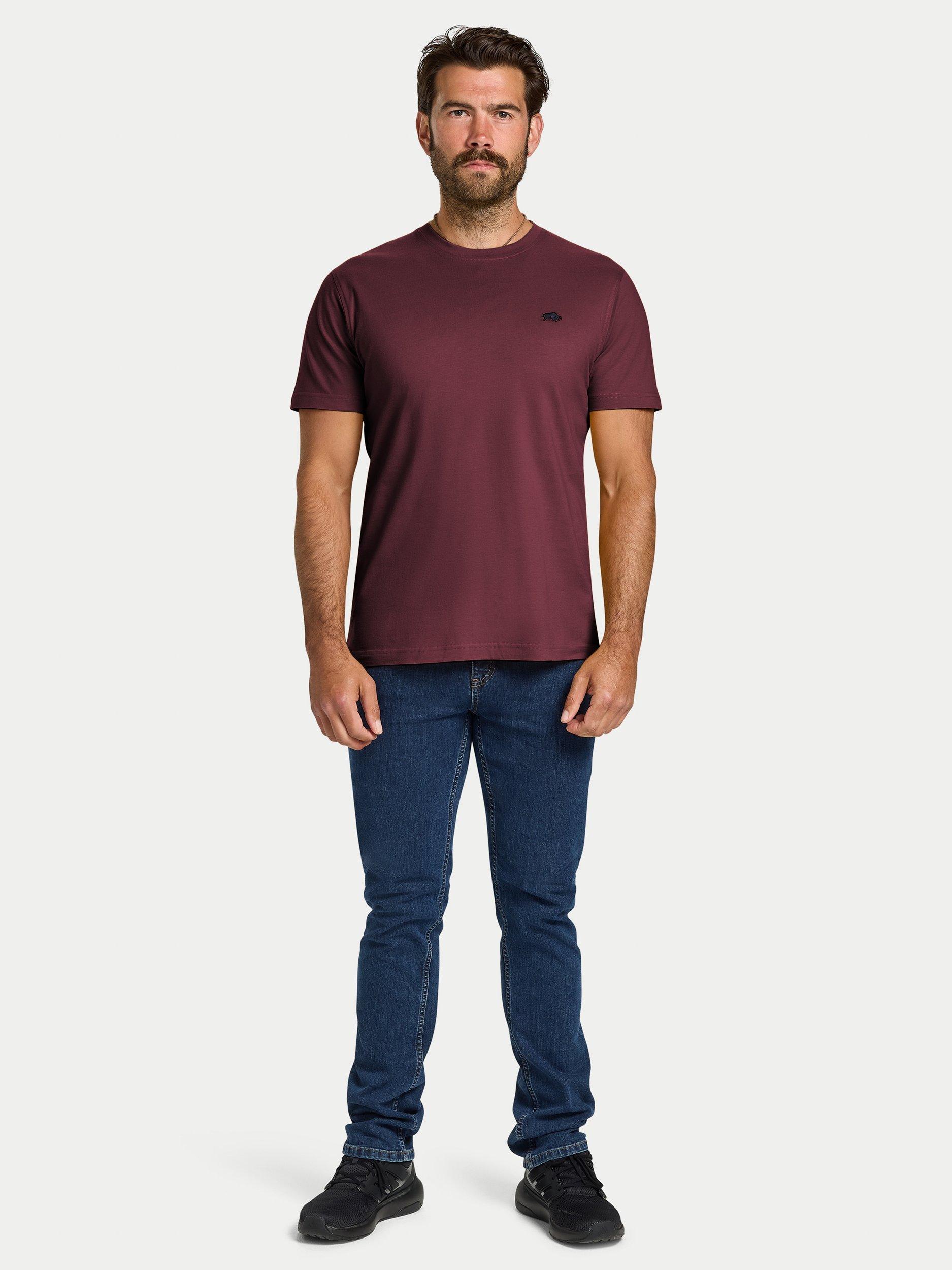 Product image 5 of 5, which shows Raging Bull Classic T-Shirt, Claret, S