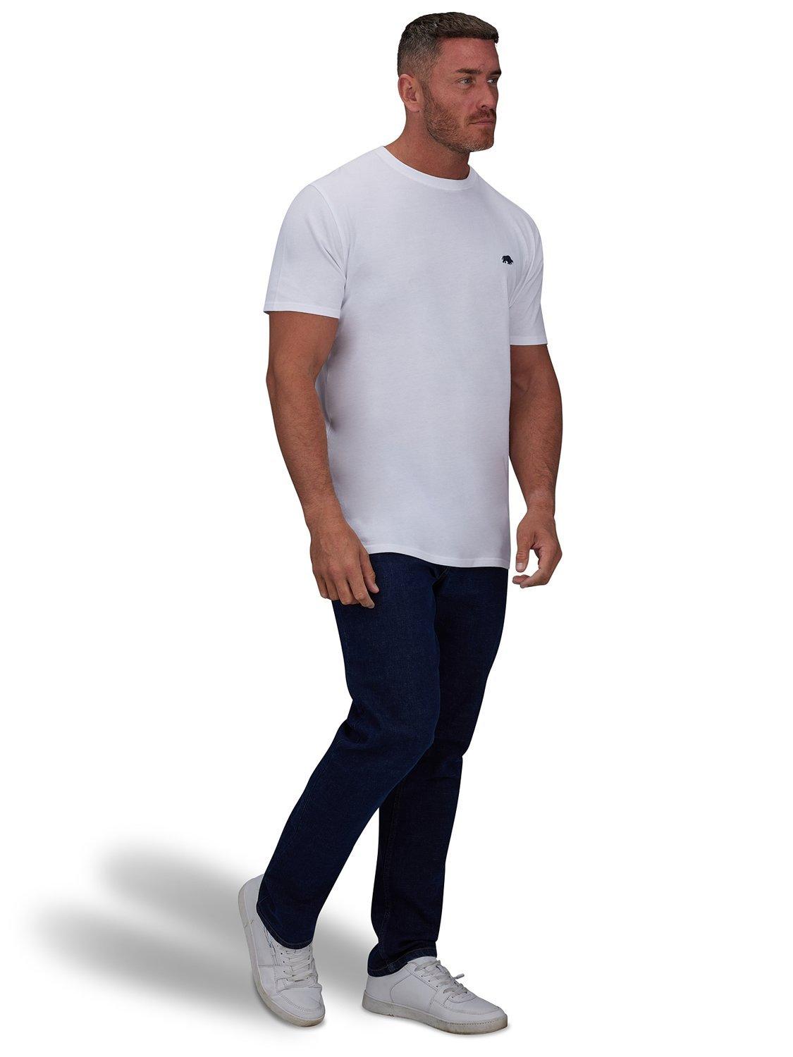 Product image 5 of 5, which shows Raging Bull Classic T-Shirt, White, S