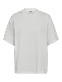 A-VIEW Best Court Crew Neck T-Shirt, White, White