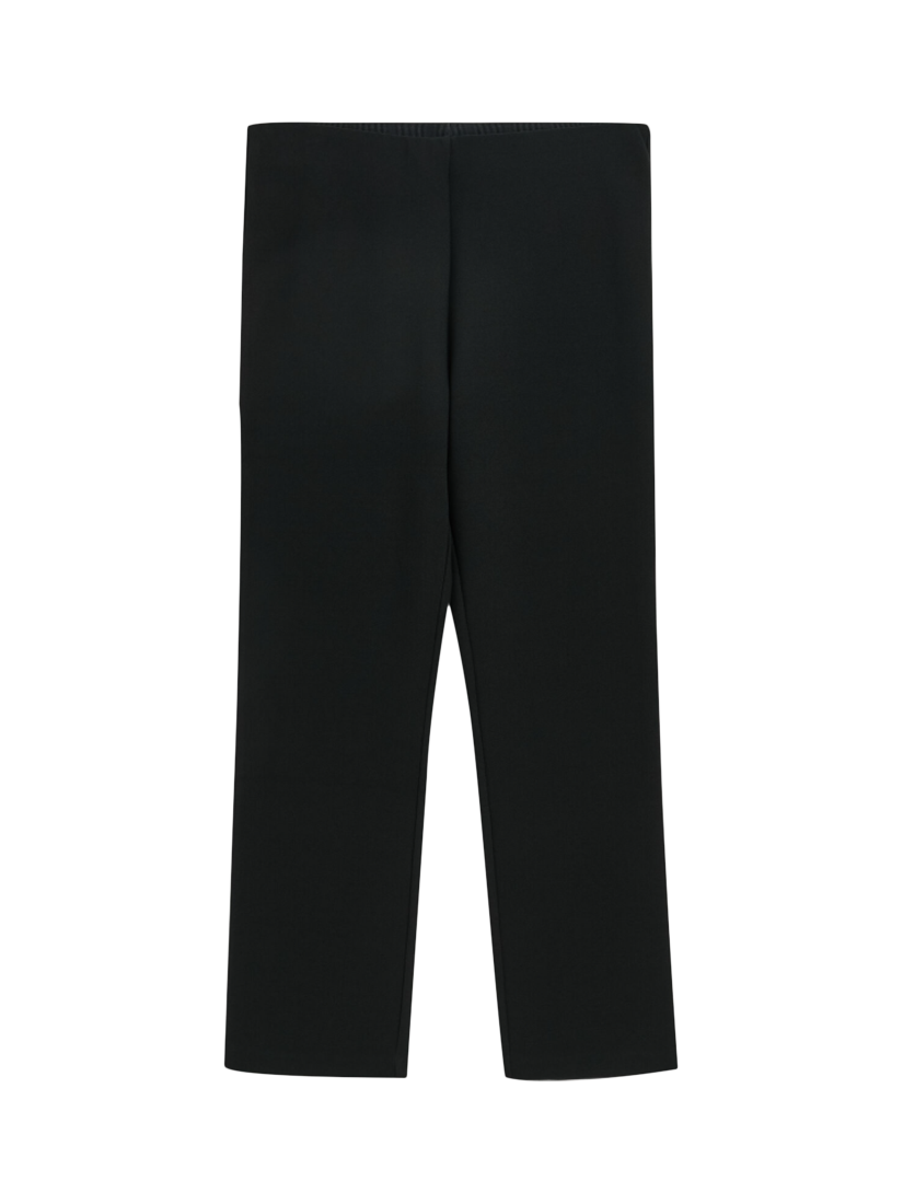 Product image 3 of 3, which shows By Malene Birger Vilea Crop Trousers, Black, XS