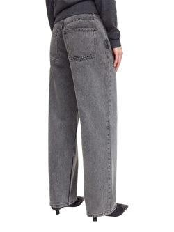 By Malene Birger Vinola Wide Leg Jeans, Grey - view 2, Grey