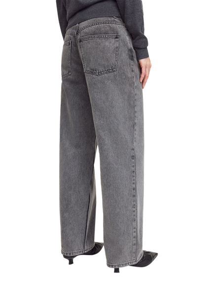 By Malene Birger Vinola Wide Leg Jeans - view 2, Grey