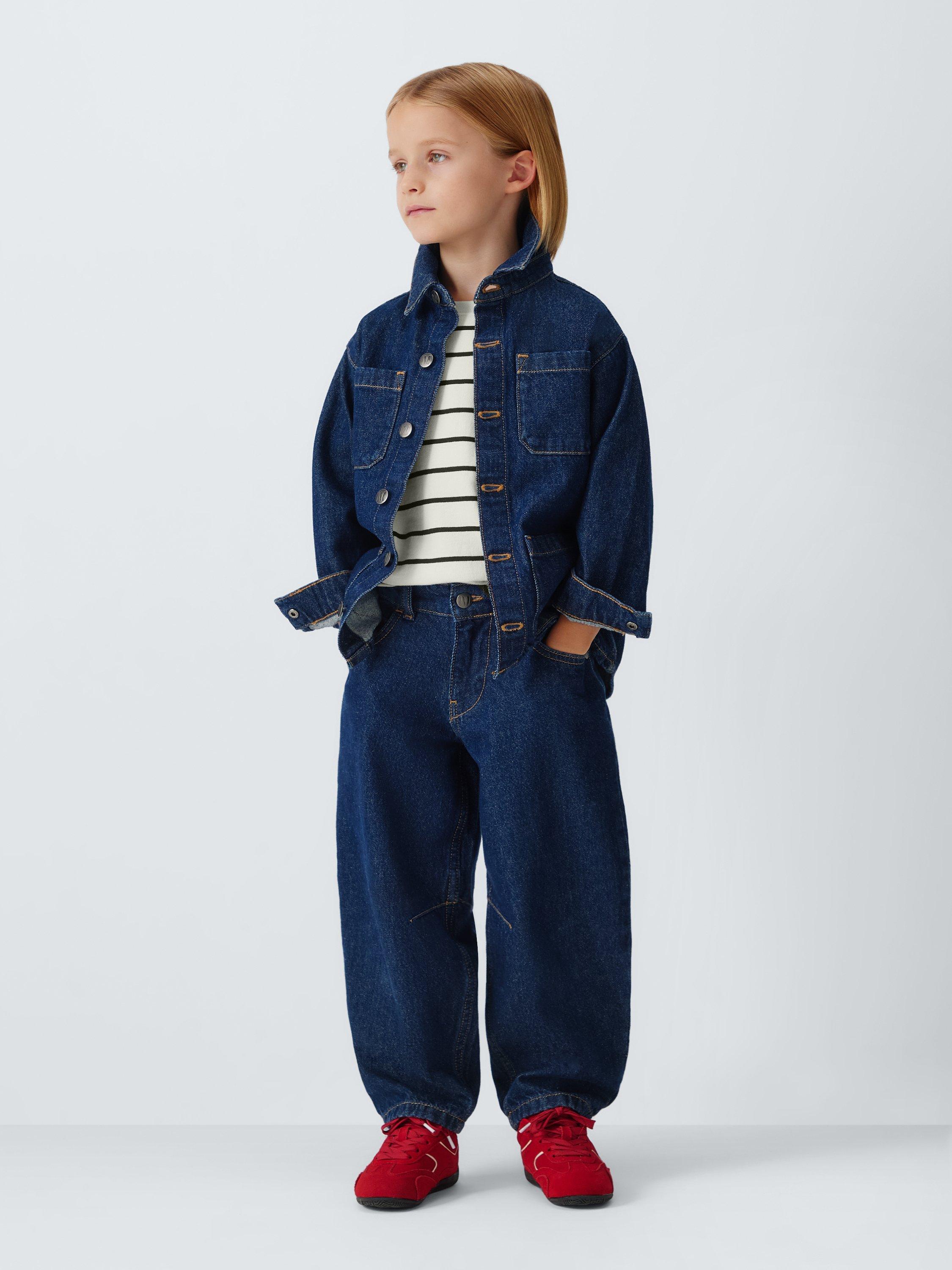 Product image 2 of 7, which shows John Lewis Kids' Breton Stripe T-Shirt, Multi, 3 years