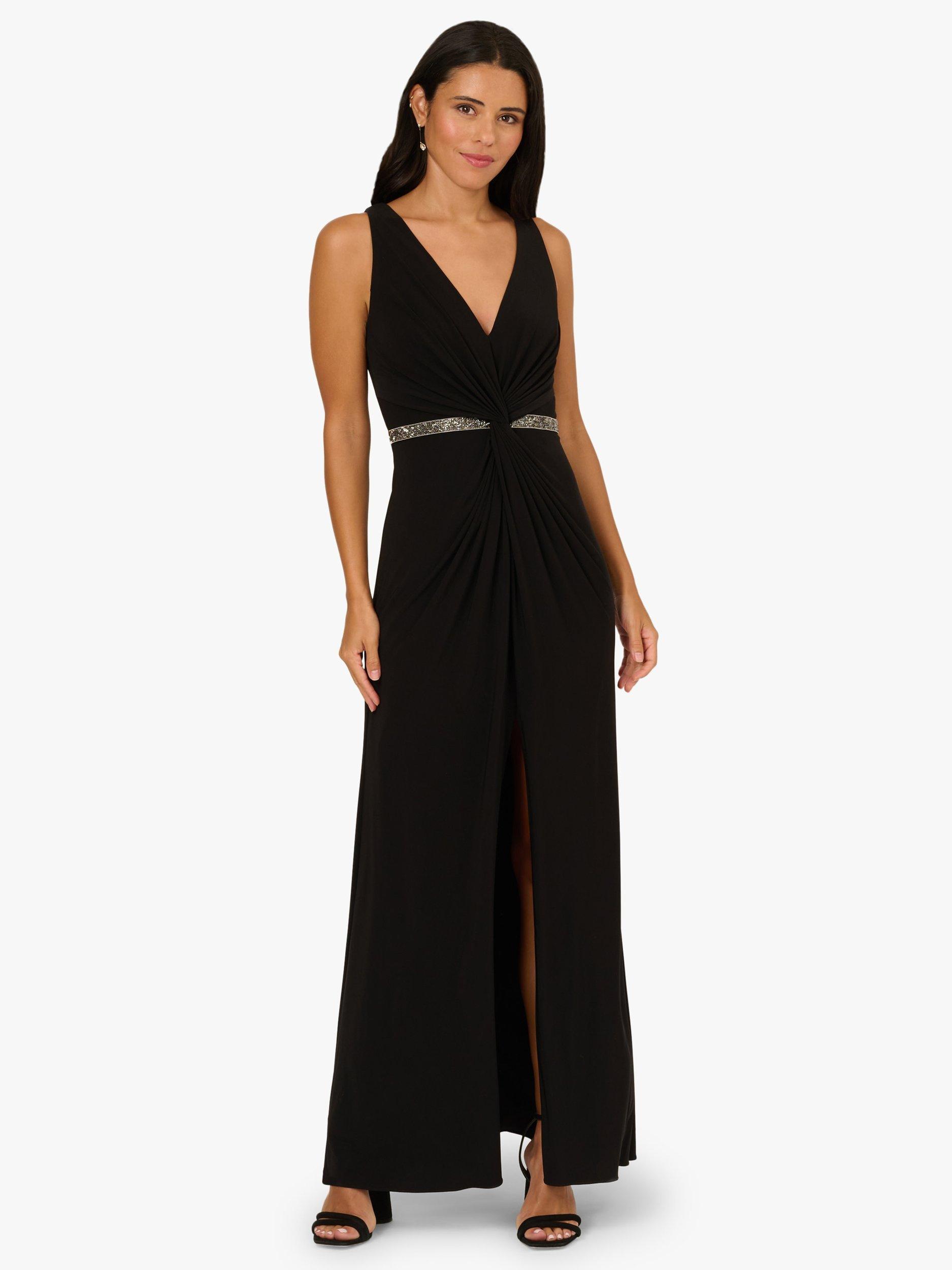 jersey bodycon dress Wrap Detail Jersey Bodycon Dress, Black – Jolie Moi Retail