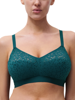 Chantelle Norah Comfort Non-Wired Support Bra, Dark Green