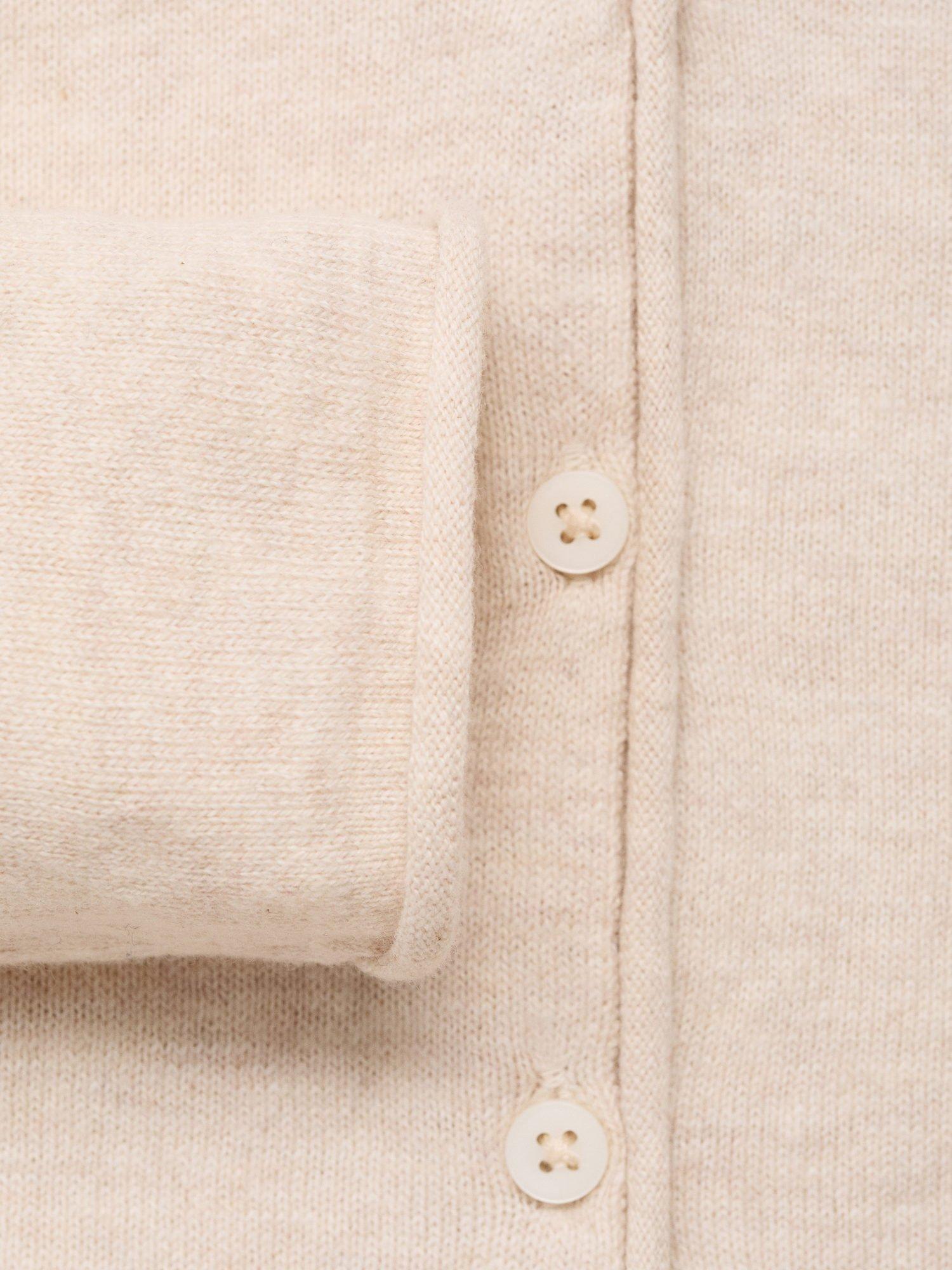 Product image 5 of 7, which shows Mango Kids' Emma Cardigan, Light Beige, 11-12 years