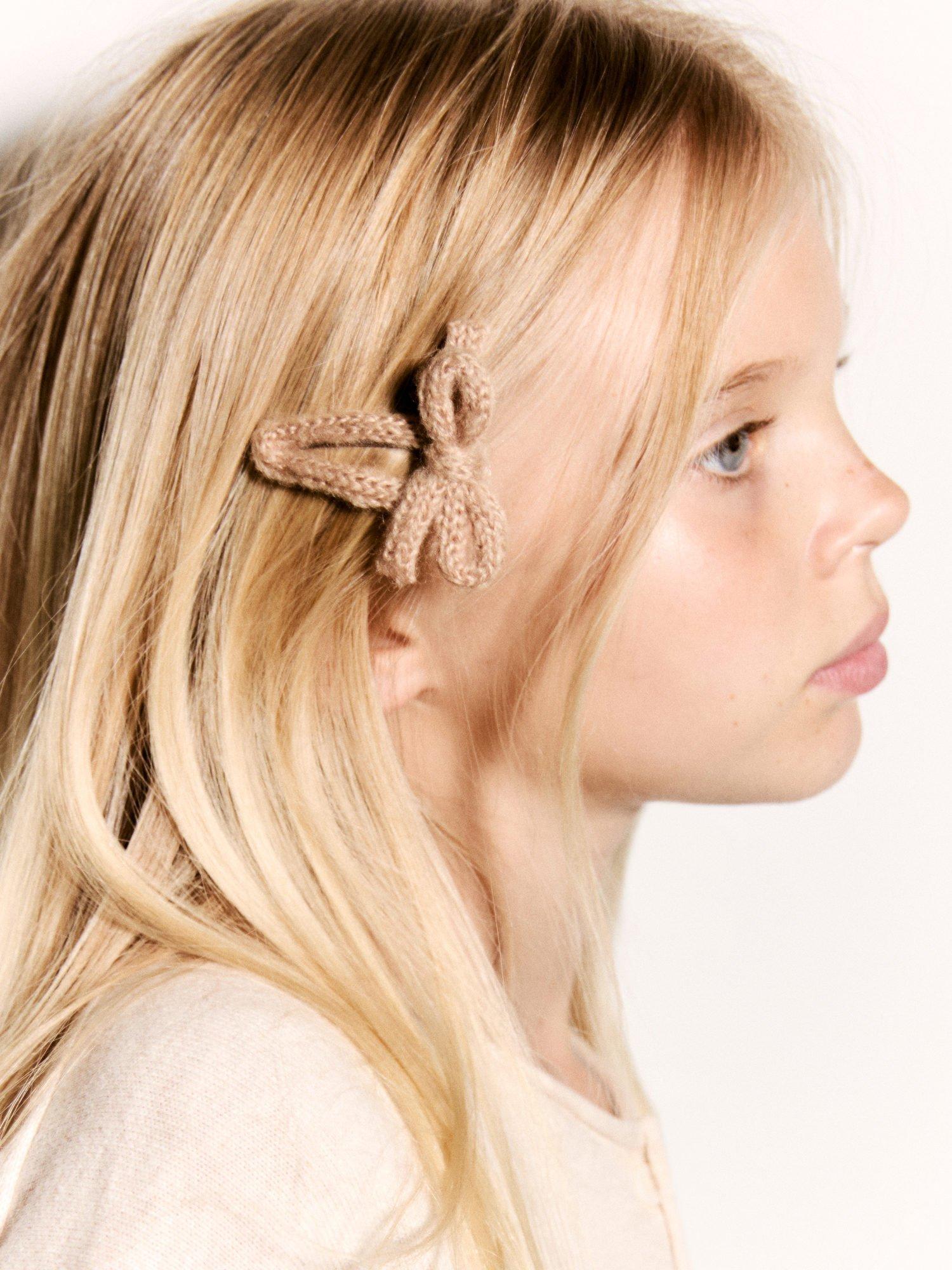 Product image 6 of 7, which shows Mango Kids' Emma Cardigan, Light Beige, 11-12 years