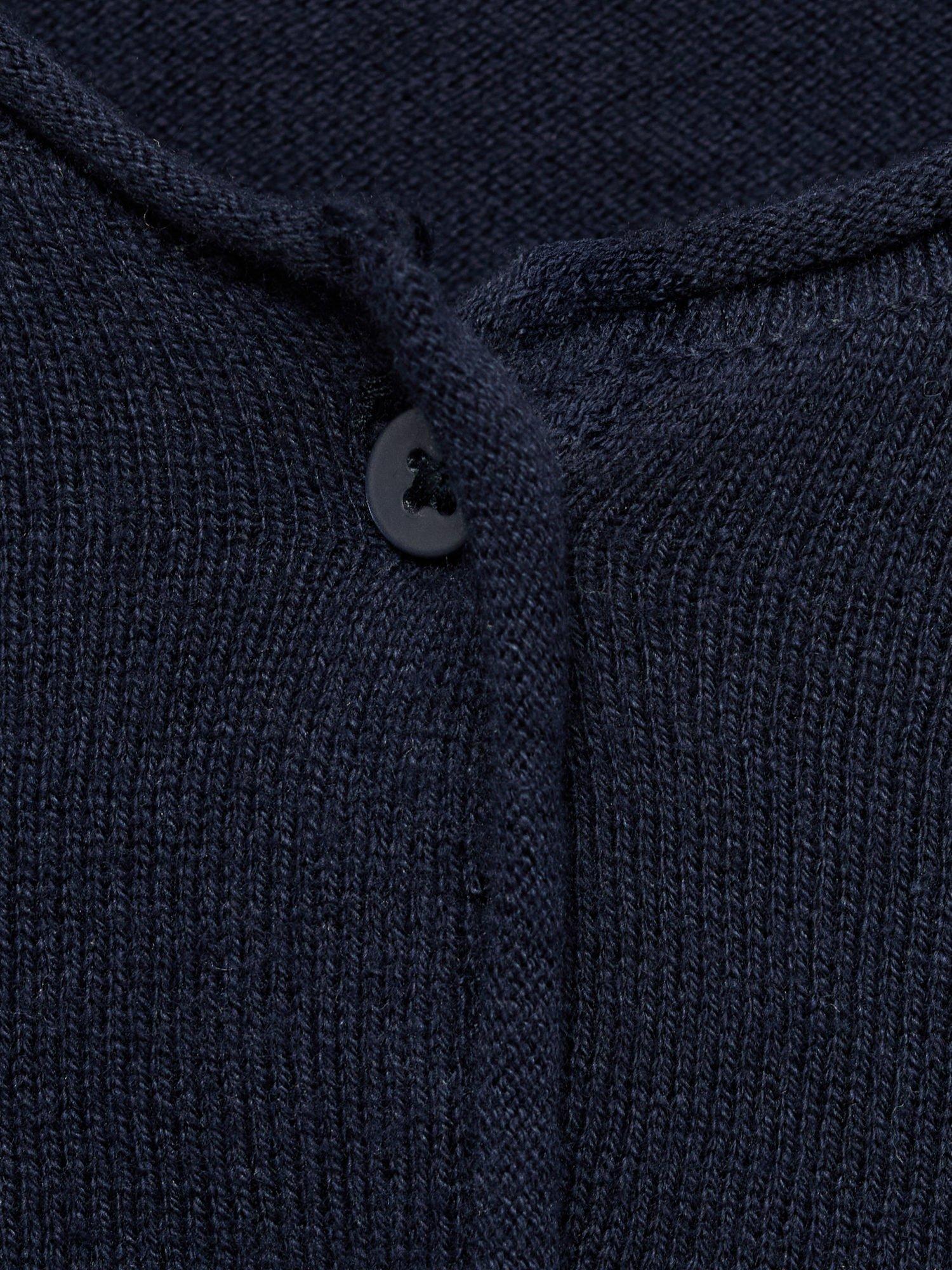 Product image 5 of 7, which shows Mango Kids' Emma Cardigan, Navy, 11-12 years