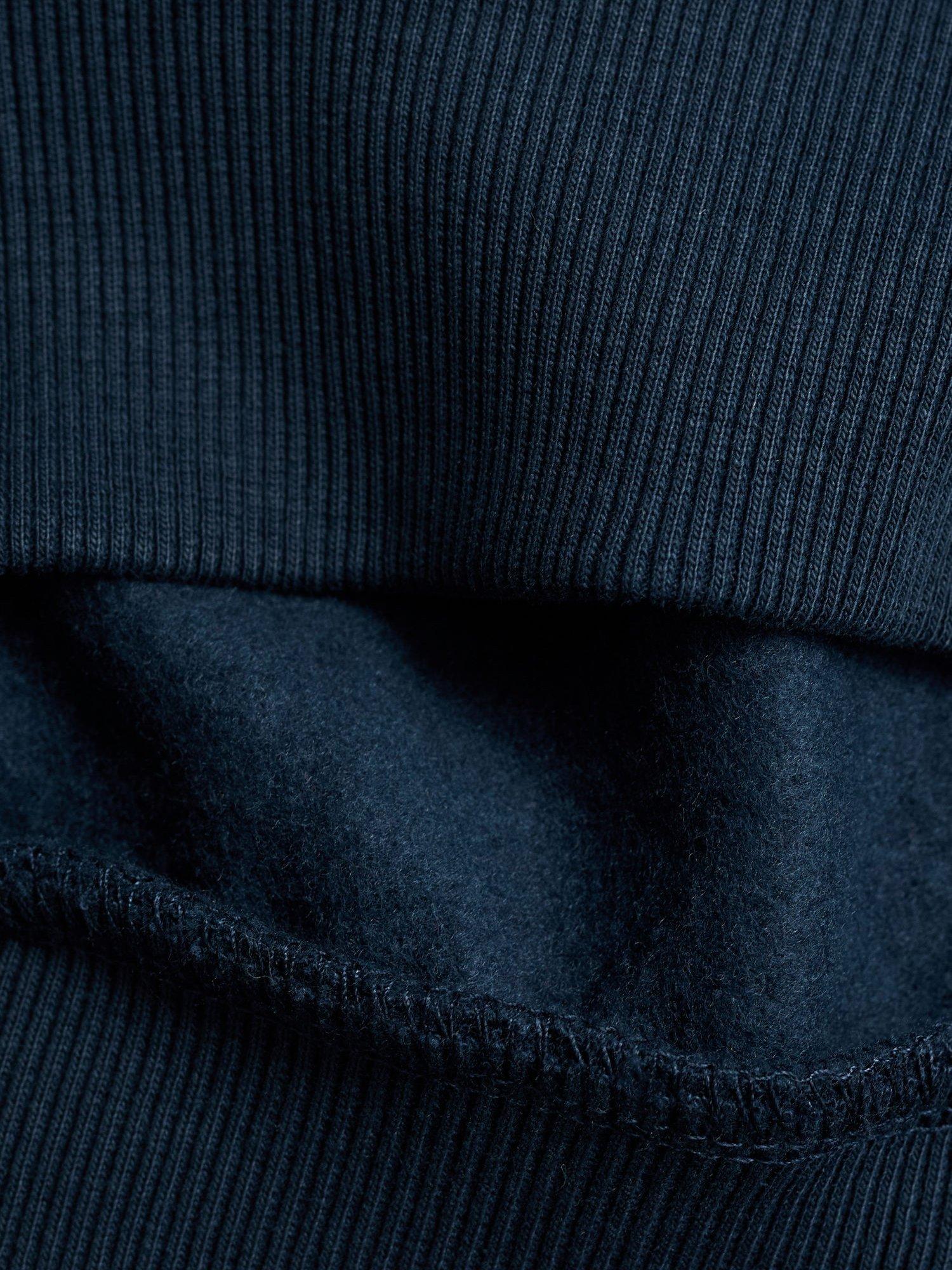 Product image 3 of 4, which shows Mango Kids' Holiday Feeling Cotton Blend Sweatshirt, Navy, 11-12 years