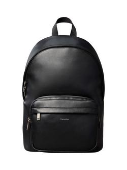 Calvin Klein Micro Pebble Backpack, Black, Black
