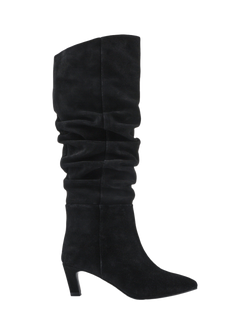 Jones Bootmaker Darlina Suede Knee High Boots, Black