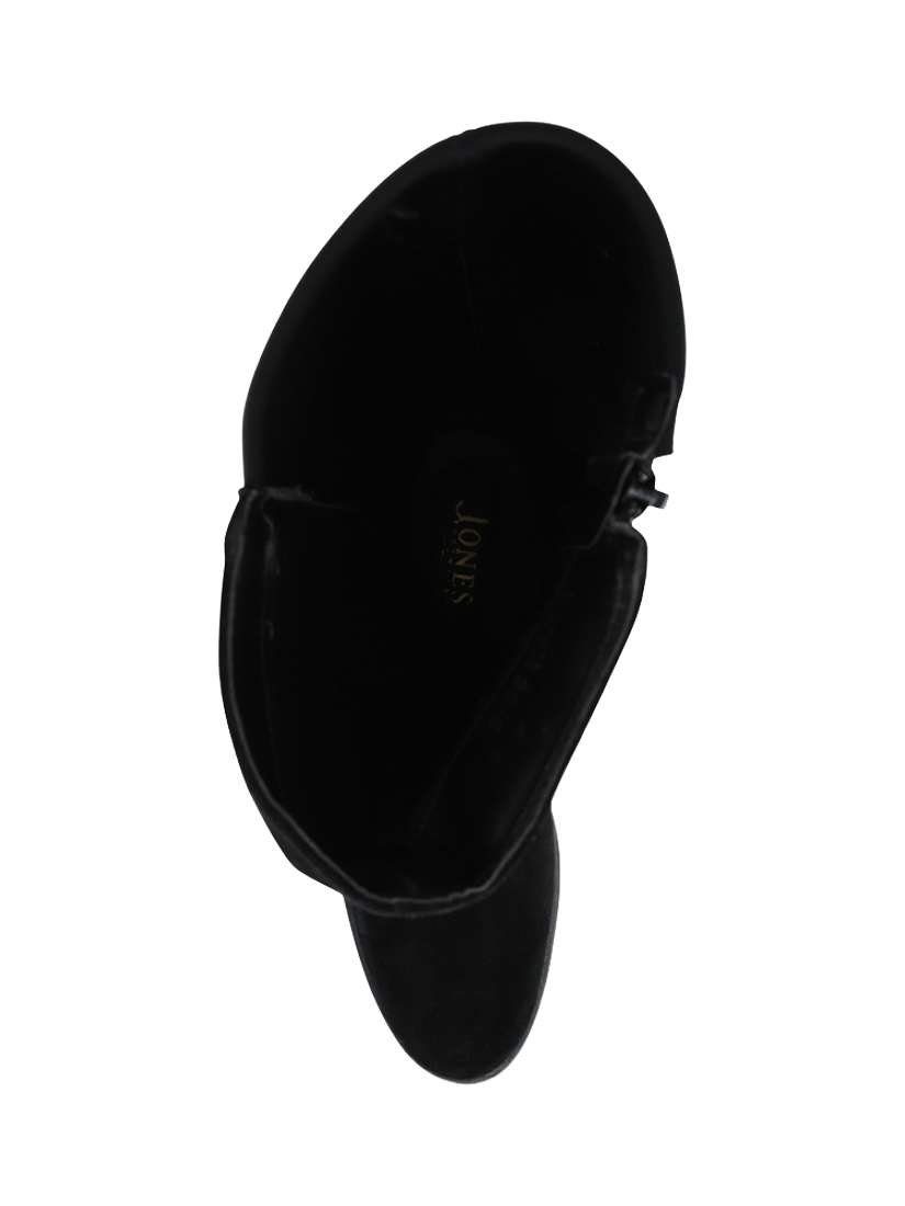 Product image 4 of 5, which shows Jones Bootmaker Ellisia Suede Knee High Boots, Black, 7