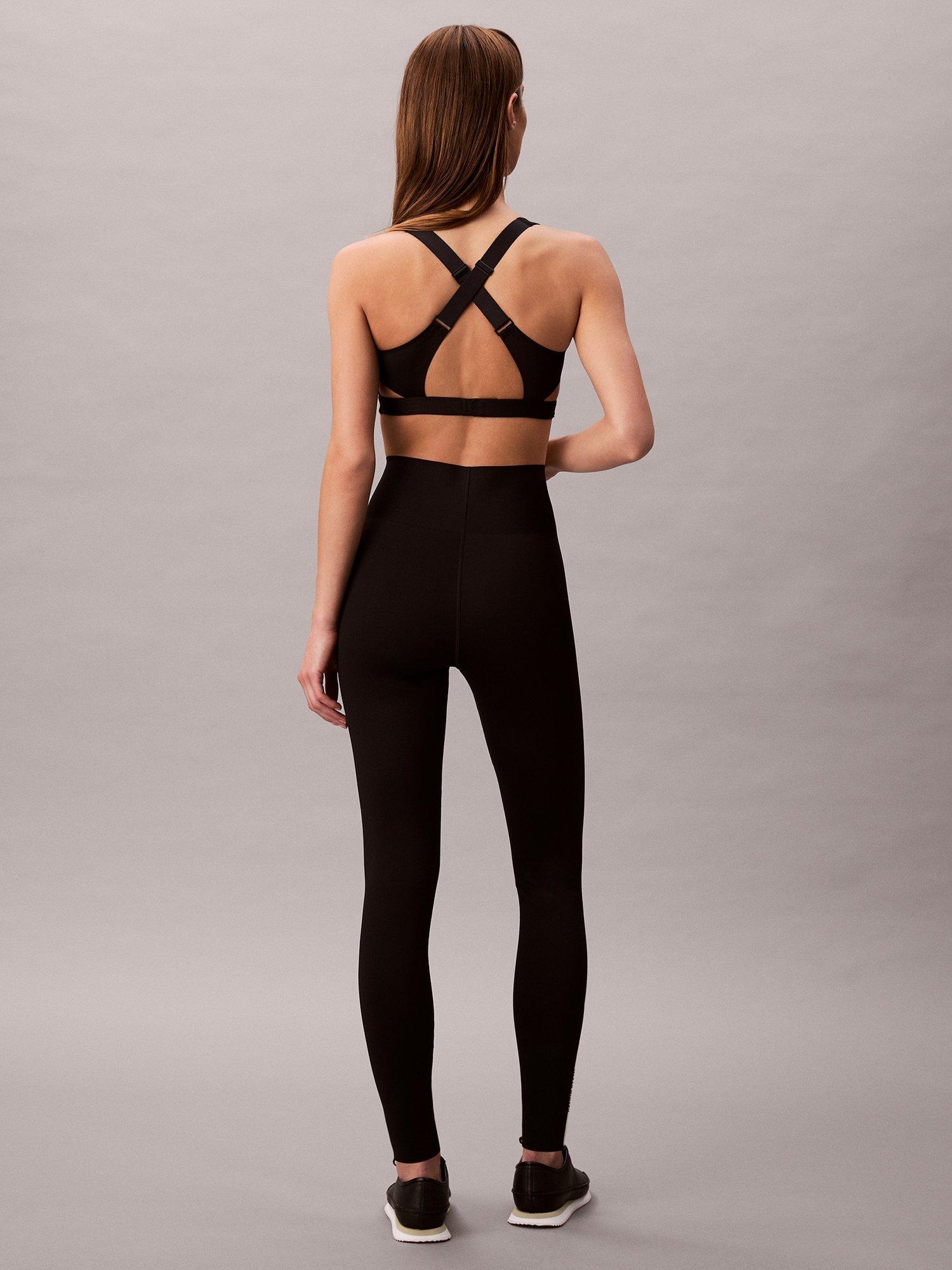 Product image 2 of 6, which shows Calvin Klein Intense Power Leggings, Black, S
