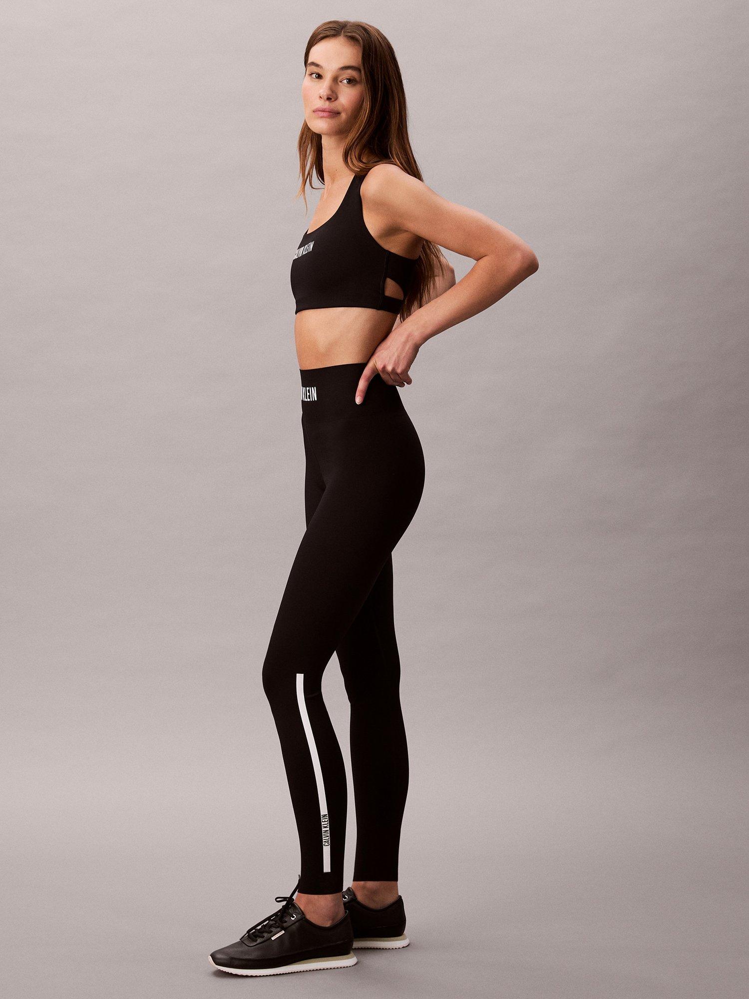 Product image 3 of 6, which shows Calvin Klein Intense Power Leggings, Black, S