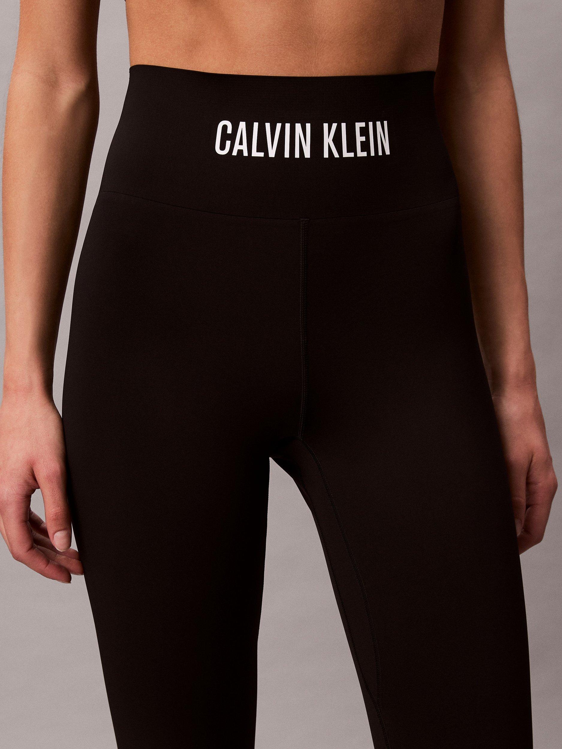 Product image 5 of 6, which shows Calvin Klein Intense Power Leggings, Black, S