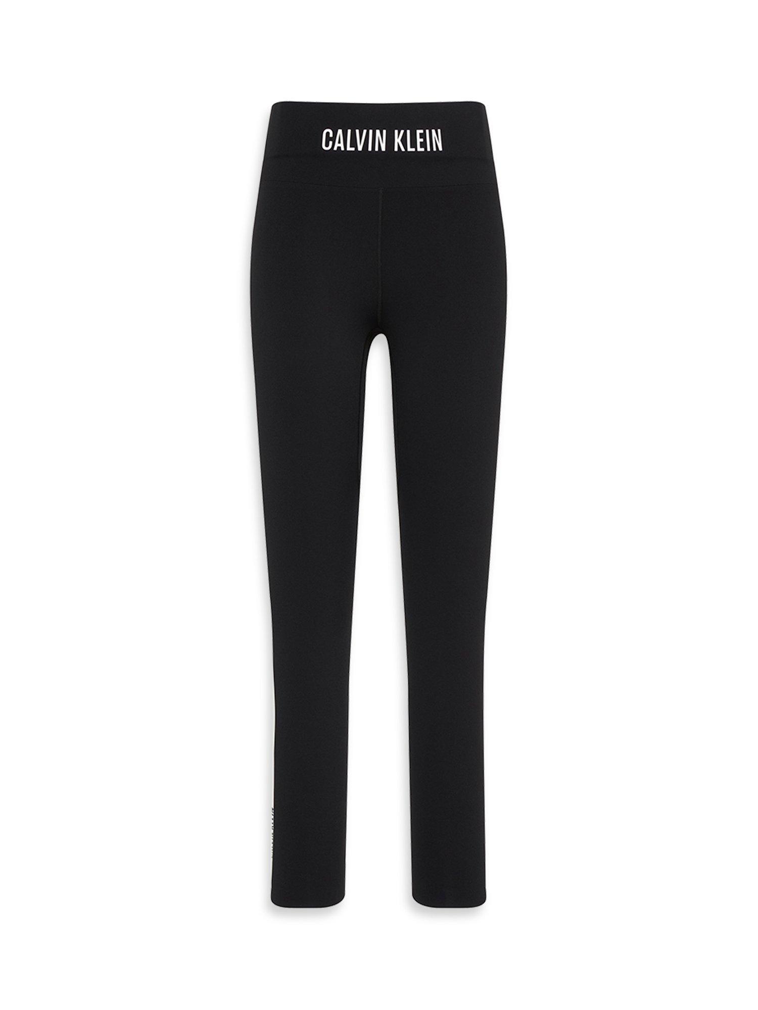 Product image 6 of 6, which shows Calvin Klein Intense Power Leggings, Black, S