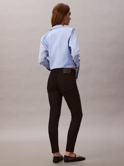 Calvin Klein Mid Rise Skinny Jeans - view 2, Classic Black