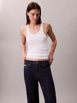 Calvin Klein Signature 90's Straight Jeans, True Indigo, True Indigo