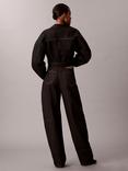 Calvin Klein Extreme High Rise Barrel Leg Jeans, Resin Rinse
