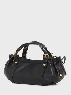 Gerard Darel 12H Leather Handbag - view 2, Black
