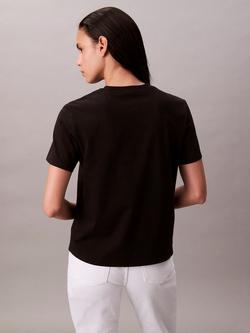 Calvin Klein Hero Monogram Logo T-Shirt - view 2, Black