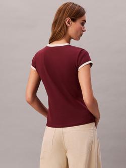 Calvin Klein 1968 Logo Graphic Baby T-Shirt - view 2, Tawny Port