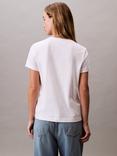Calvin Klein Monogram Logo Crew Neck T-Shirt, Bright White