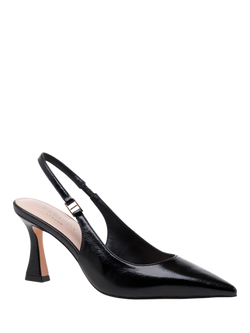 Paradox London Chantelle Slingback Court Shoes - view 2, Black