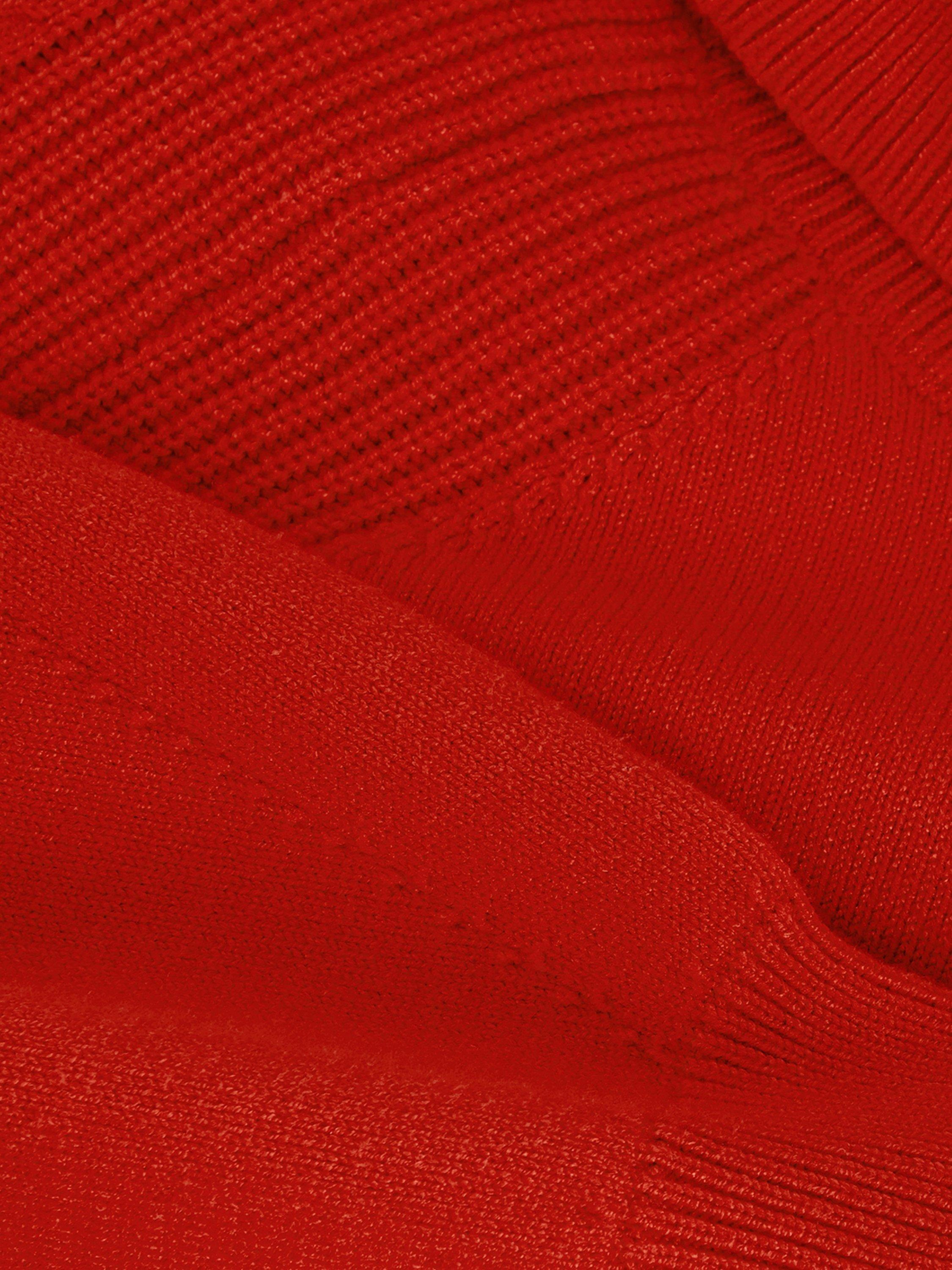 Product image 6 of 8, which shows Phase Eight Ellie Knit Jumper Mini Dress, Orange, 10