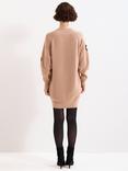 Phase Eight Rosa Floral Jumper Dress, Tan