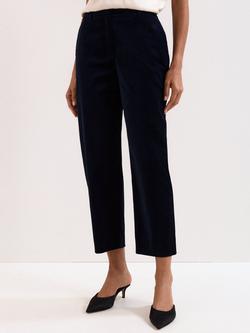 Phase Eight Lyra Corduroy Bootcut Jeans, Navy, Navy