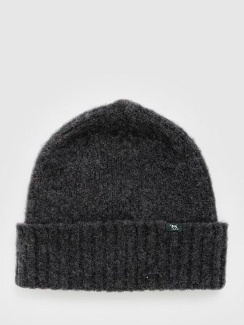 Product image 1 of 4, which shows Rodd & Gunn Riversdale Wool Beanie, Charcoal, One Size