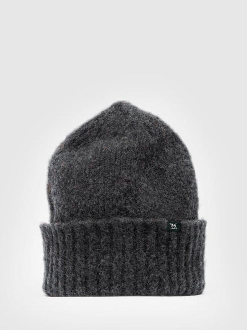 Product image 2 of 4, which shows Rodd & Gunn Riversdale Wool Beanie, Charcoal, One Size