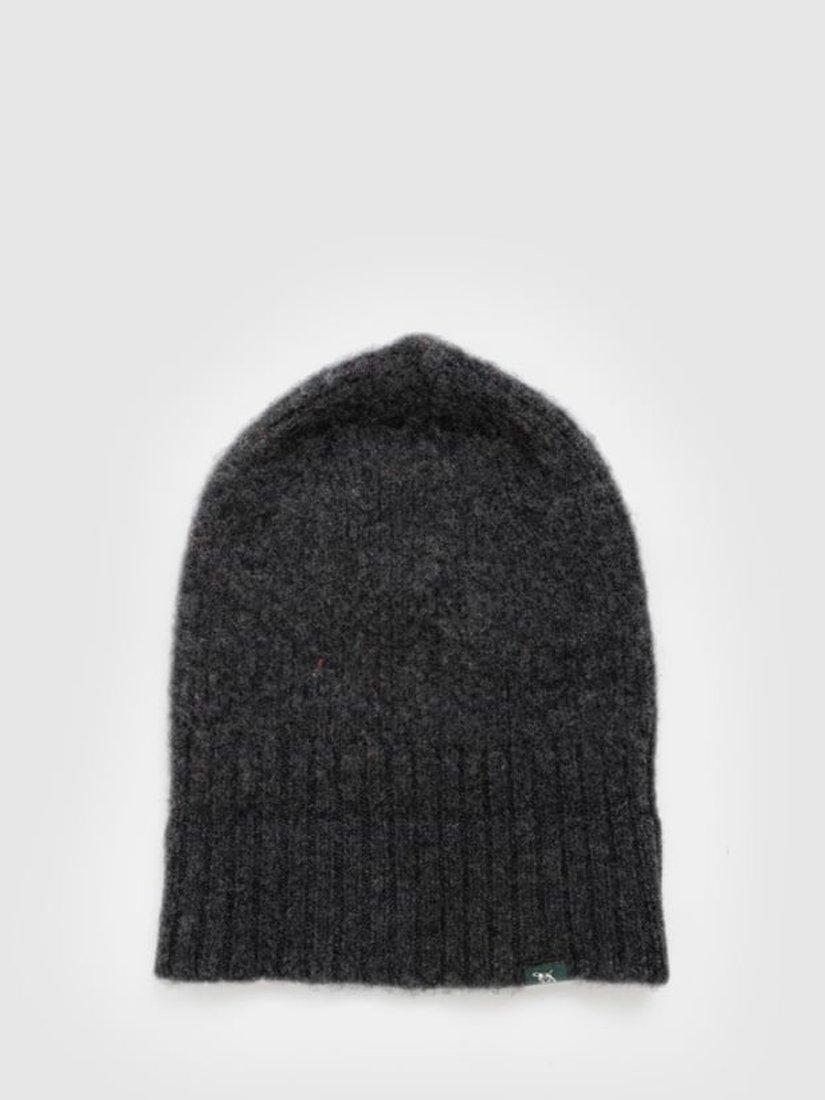 Product image 3 of 4, which shows Rodd & Gunn Riversdale Wool Beanie, Charcoal, One Size