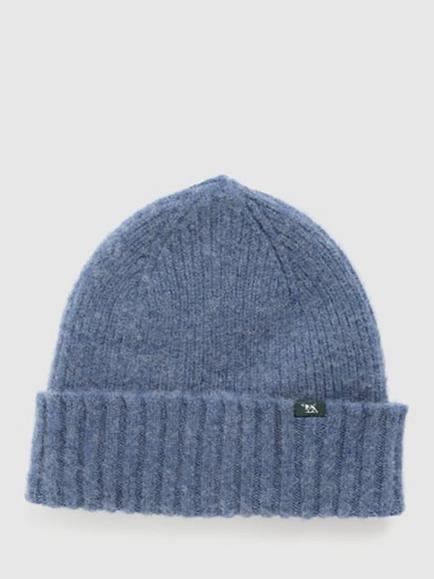 Rodd & Gunn Riversdale Wool Beanie, Denim Blue