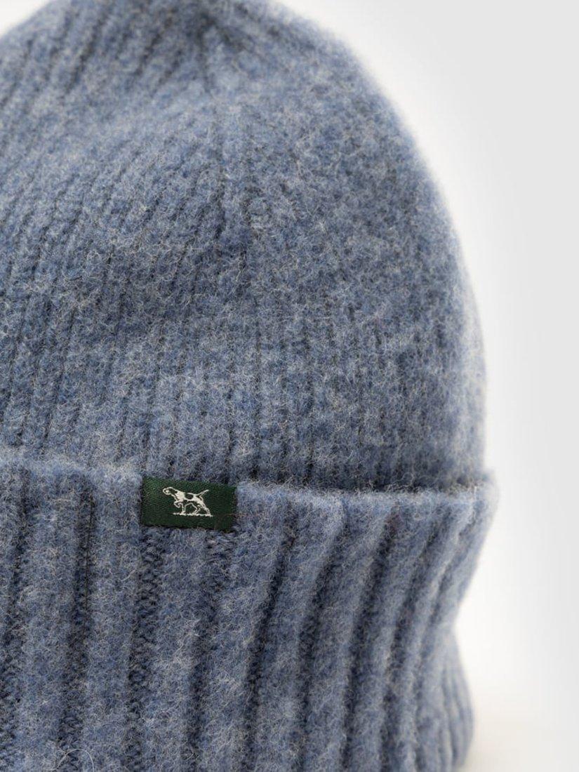 Product image 4 of 4, which shows Rodd & Gunn Riversdale Wool Beanie, Denim Blue, One Size
