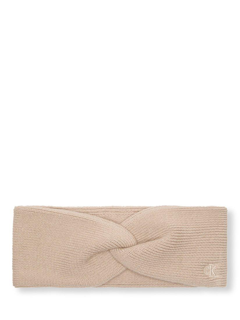 Product image 1 of 1, which shows Calvin Klein Soft Twist Headband, Chateau Gray, One Size