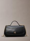 Calvin Klein Monogram Logo Hardware Tote Bag