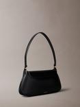 Calvin Klein Top Flap Shoulder Bag, Black