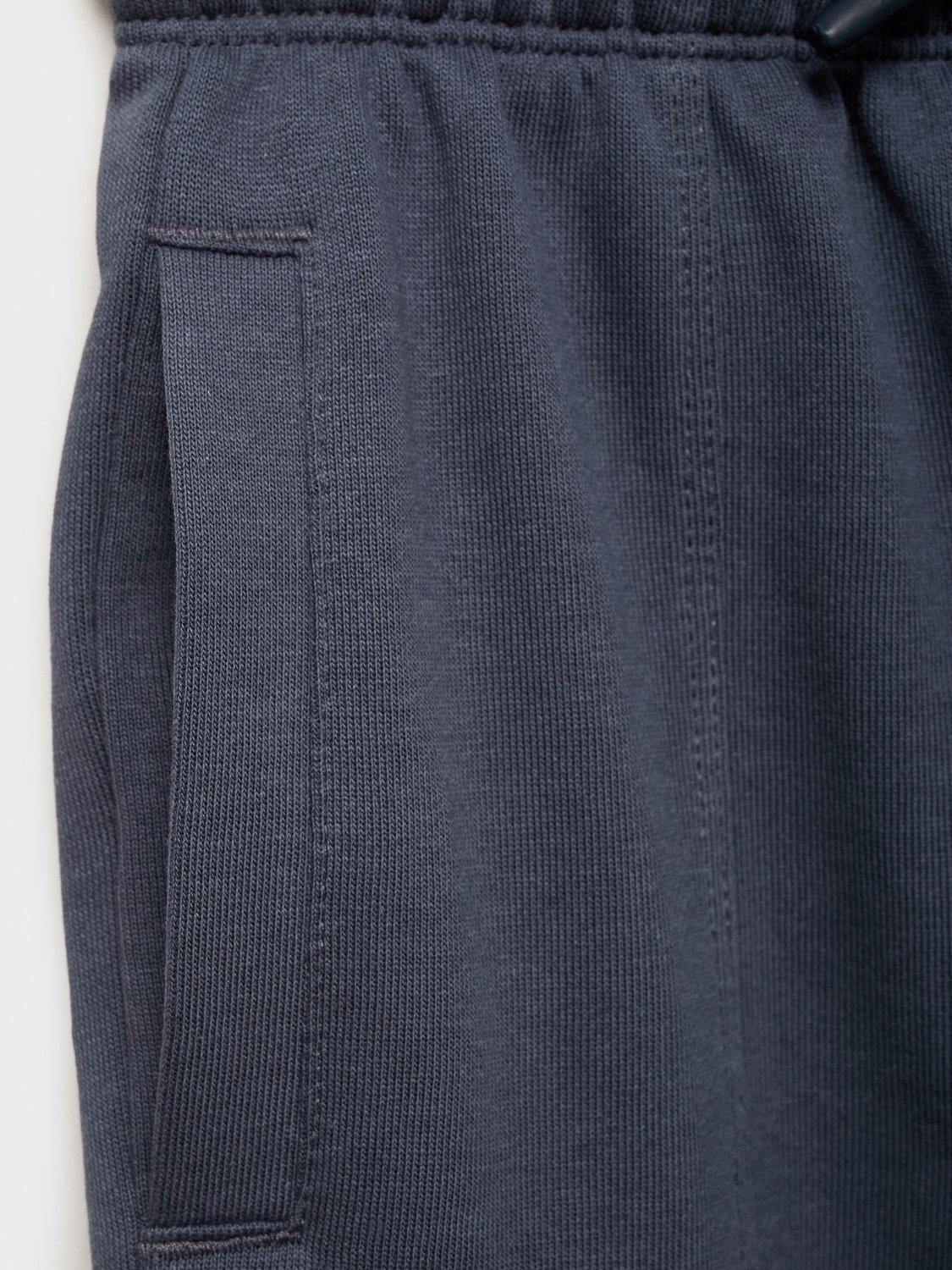 Product image 5 of 6, which shows Mango Kids' Cotton Drawstring Joggers, Dark Grey, 7 years
