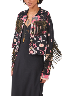Hayley Menzies Desert Loom Jacket, Black/Multi - view 2, Black/Multi